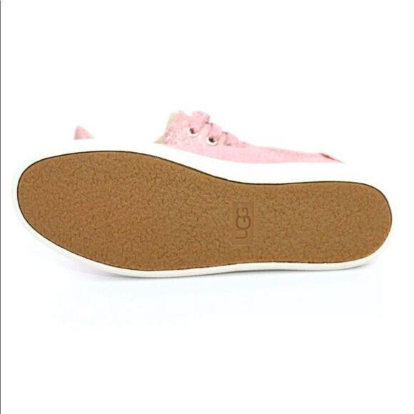 UGG Milo Pink Glitter Fashion Sneaker NEW - Picture 8 of 8